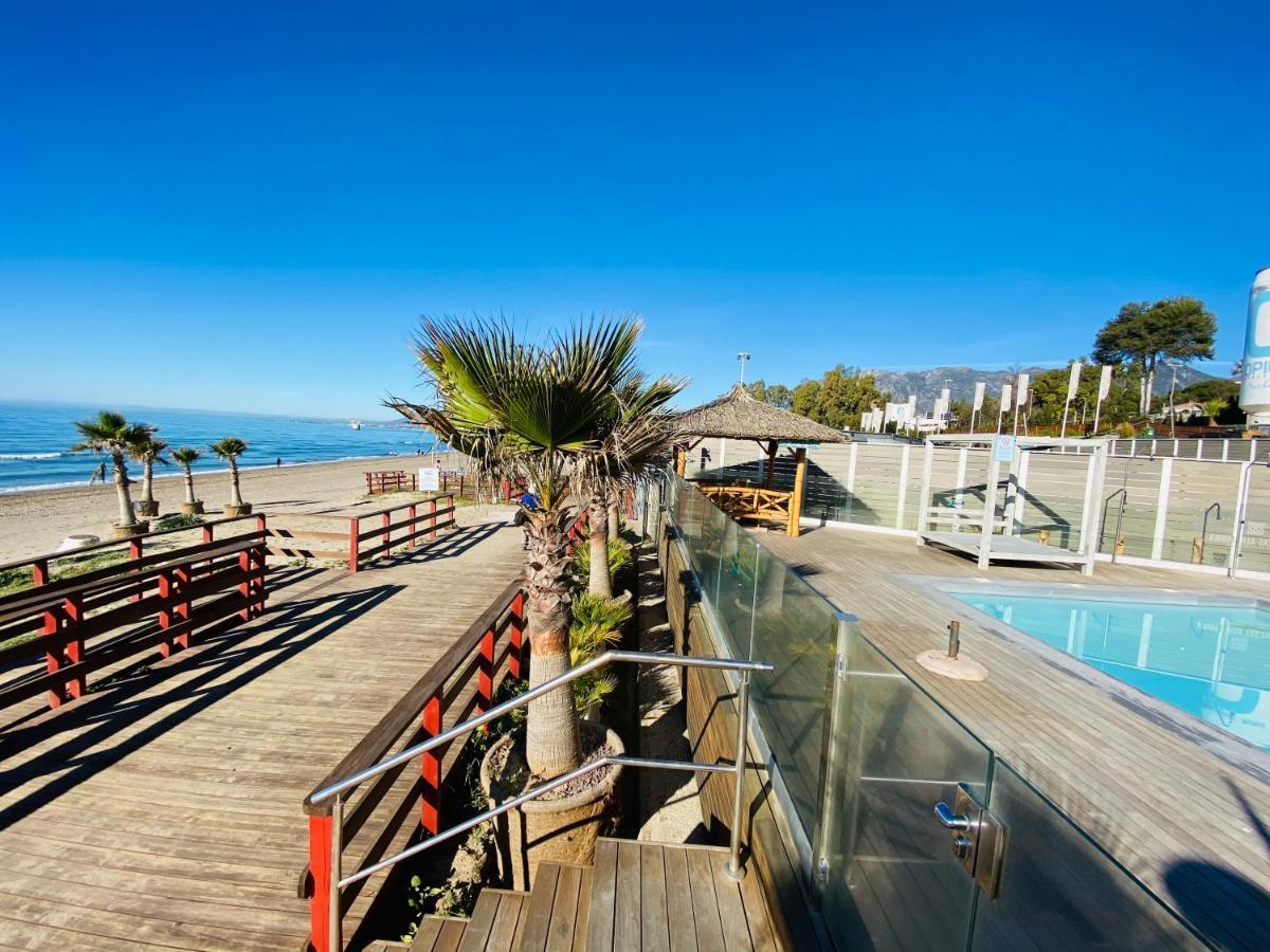 Studio-Near The Beach, Bbq And Seawater Pool Марбеля Екстериор снимка
