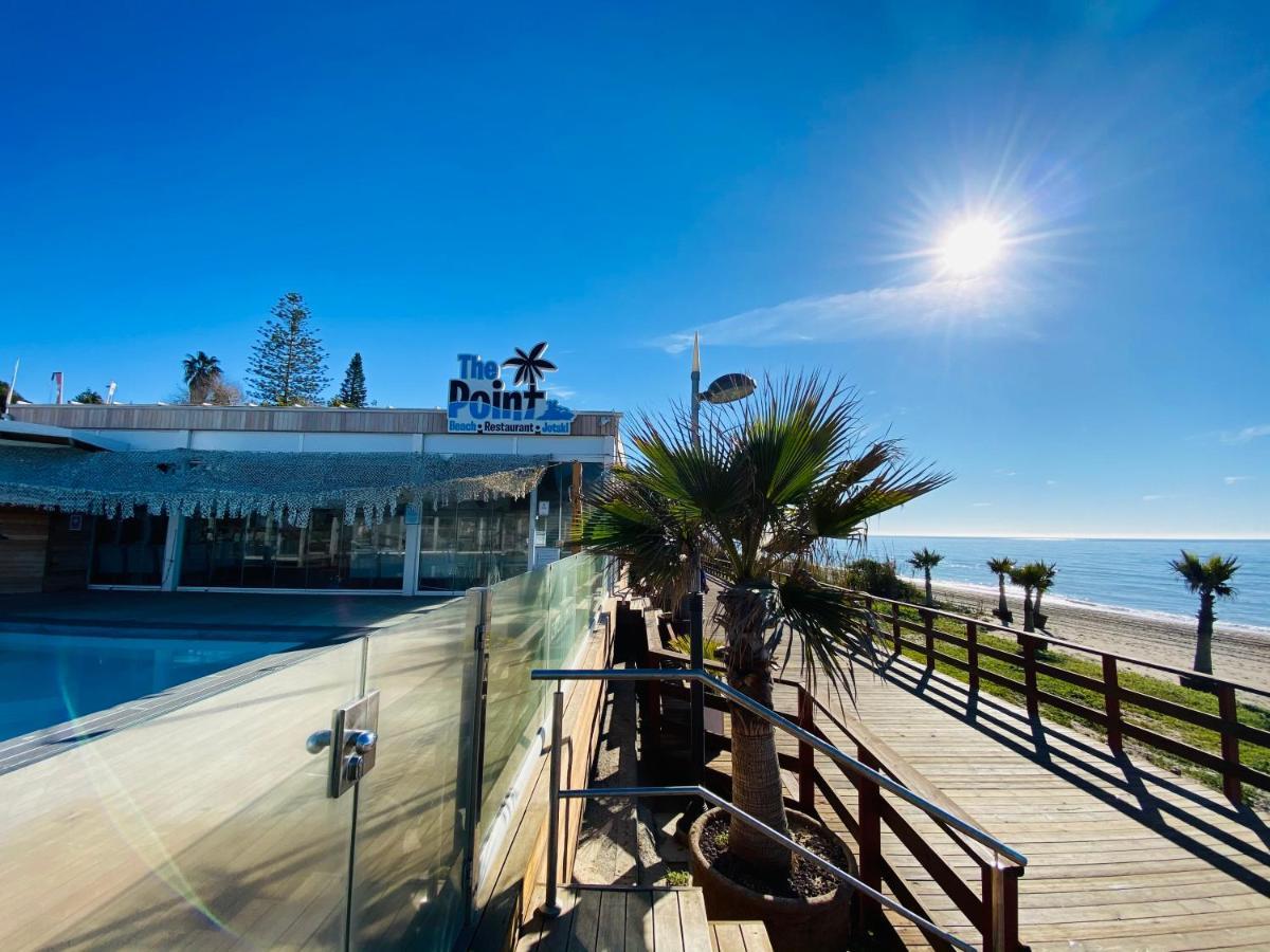 Studio-Near The Beach, Bbq And Seawater Pool Марбеля Екстериор снимка